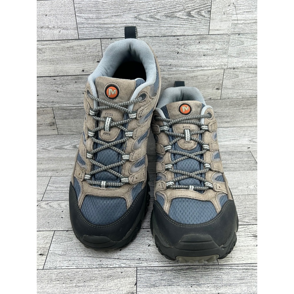 Merrell Moab 2 Vent Women Sz 10 Hiking Shoes Smoke Gray Blue J06014 Vibram